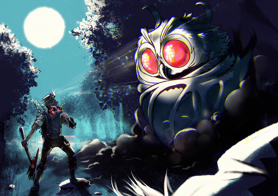 Commission: Meeting Mothfriend [2021]